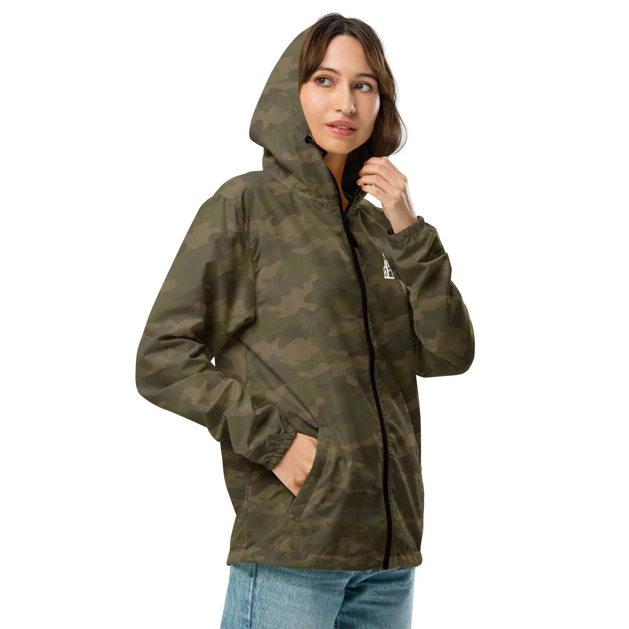 Abundance | unisex lightweight zip up windbreaker