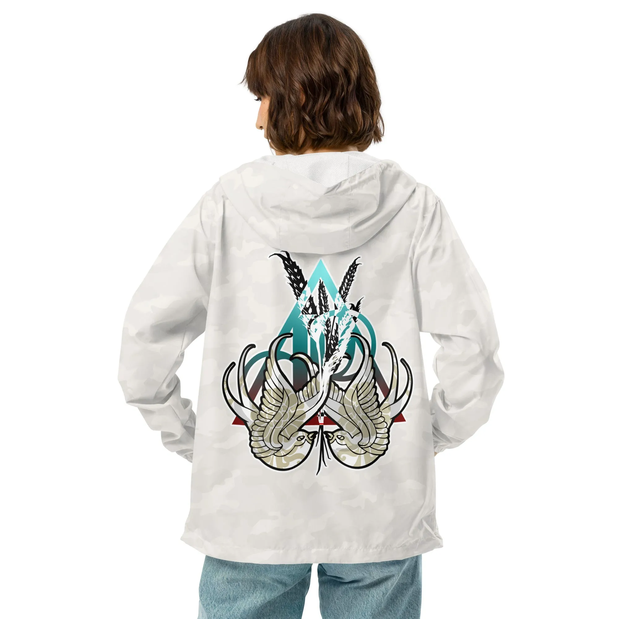 Abundance | unisex lightweight zip up windbreaker