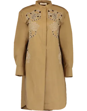 Belted Shirt Dress