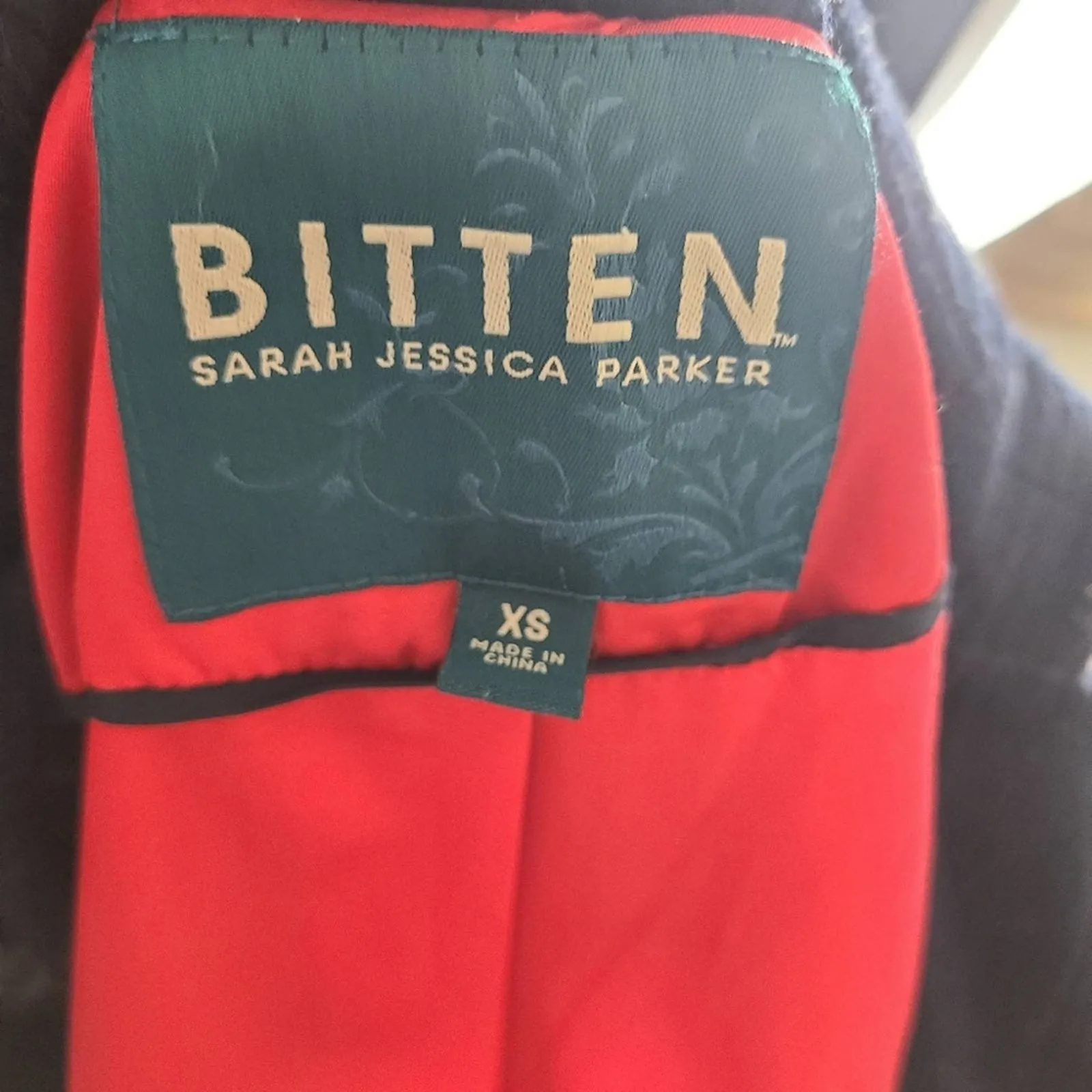 Bitten by SJP Navy Wool Jacket