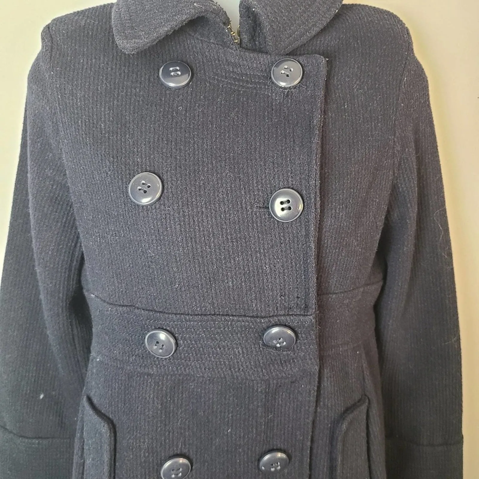 Bitten by SJP Navy Wool Jacket