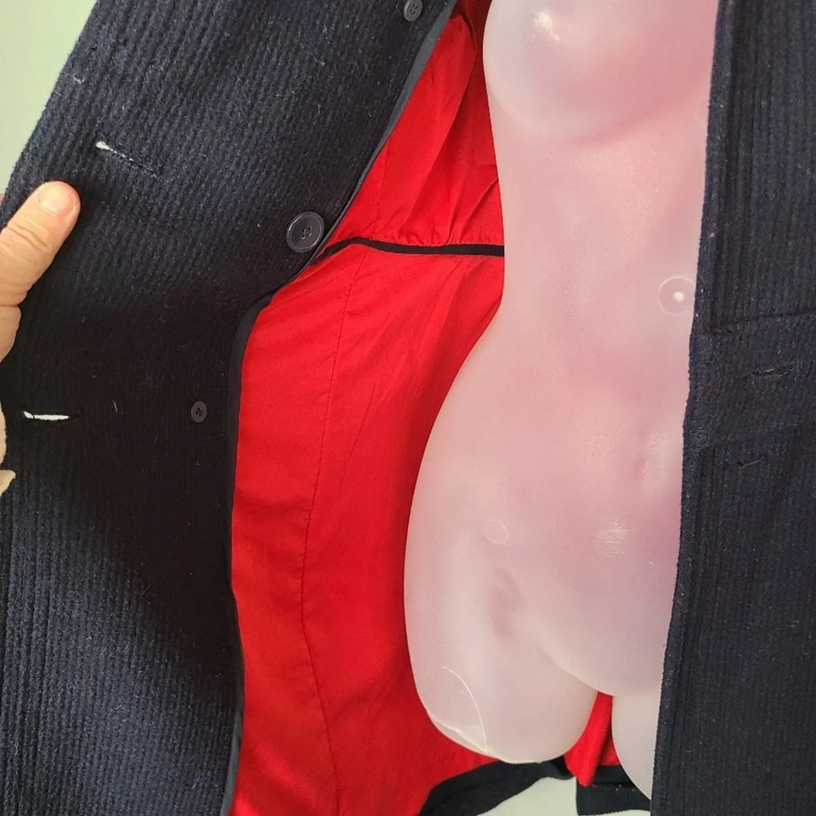 Bitten by SJP Navy Wool Jacket