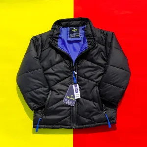 Black Full Sleeves Puffer Jacket