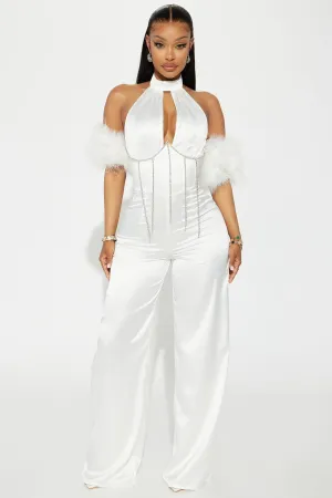 BlackTree The Wind Satin Jumpsuit