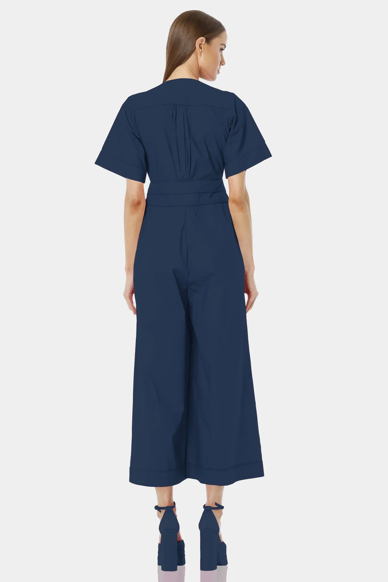 Blue One Piece Jumpsuit