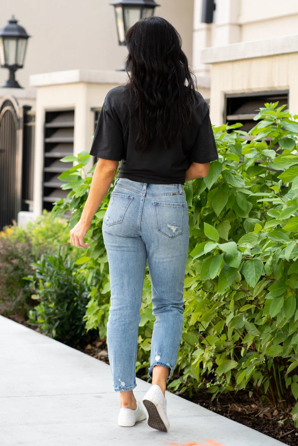 Brea High Rise Slim Straight