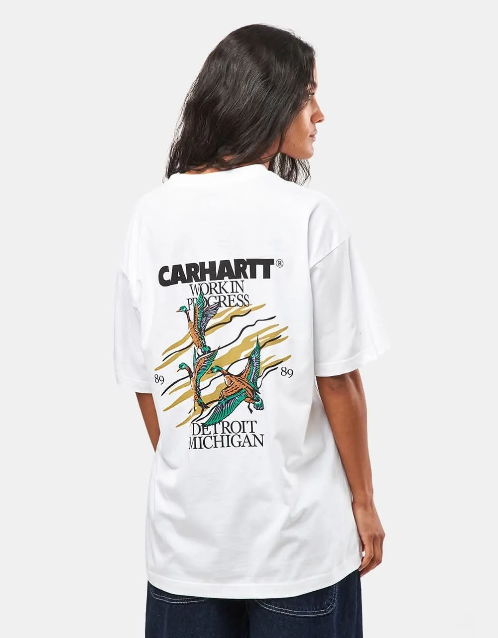 Carhartt WIP S/S Ducks T-Shirt - White