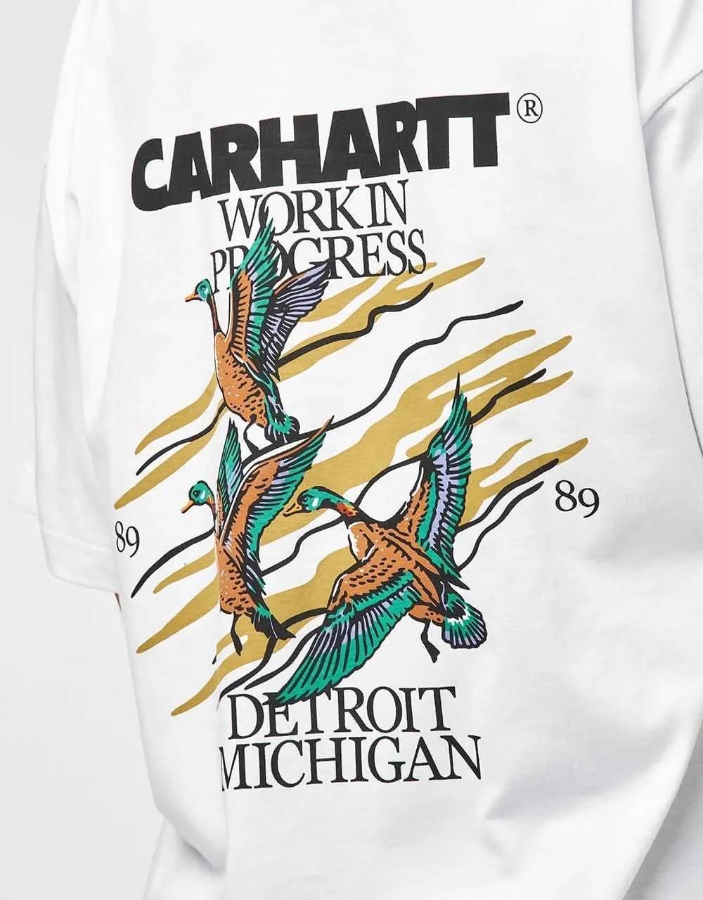 Carhartt WIP S/S Ducks T-Shirt - White