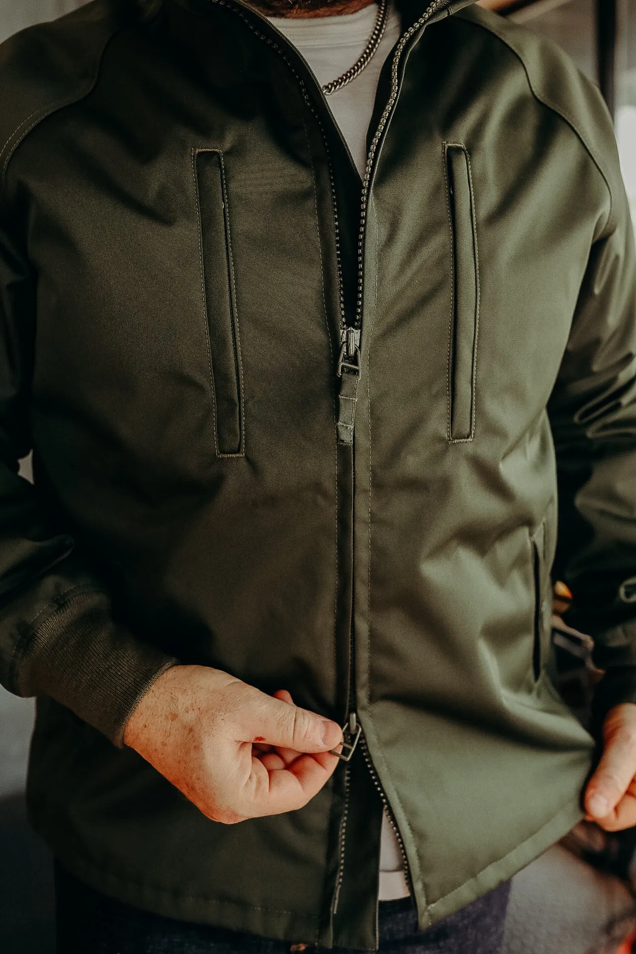CORDURA® Windbreaker - Olive IHJ-131-OLV