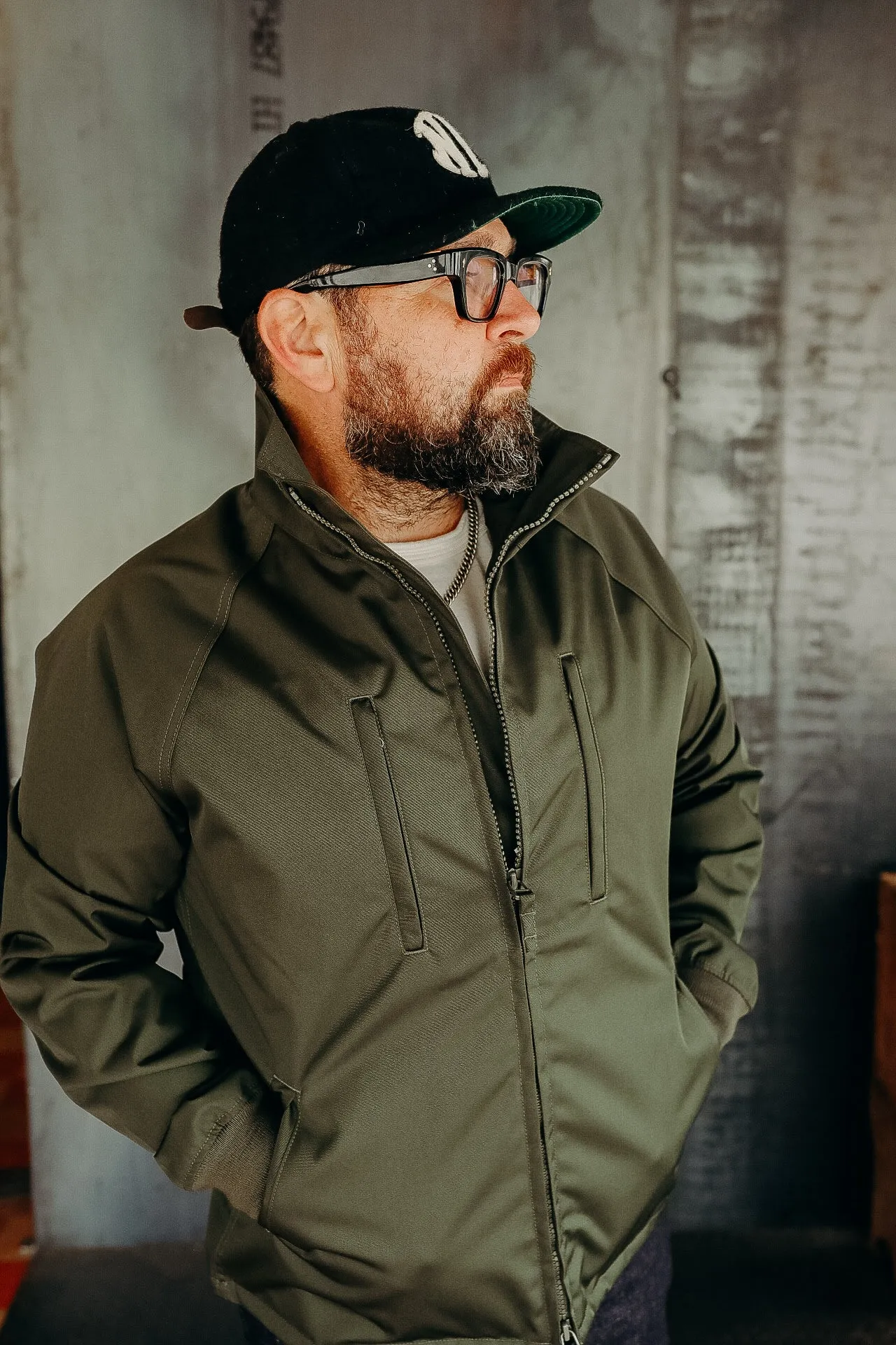 CORDURA® Windbreaker - Olive IHJ-131-OLV