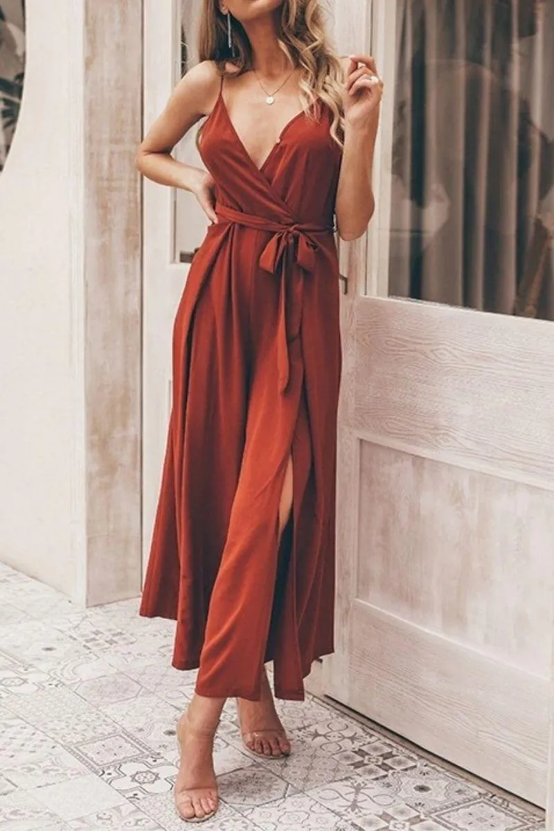 Eccentric Basic Wide Leg Jumpsuit