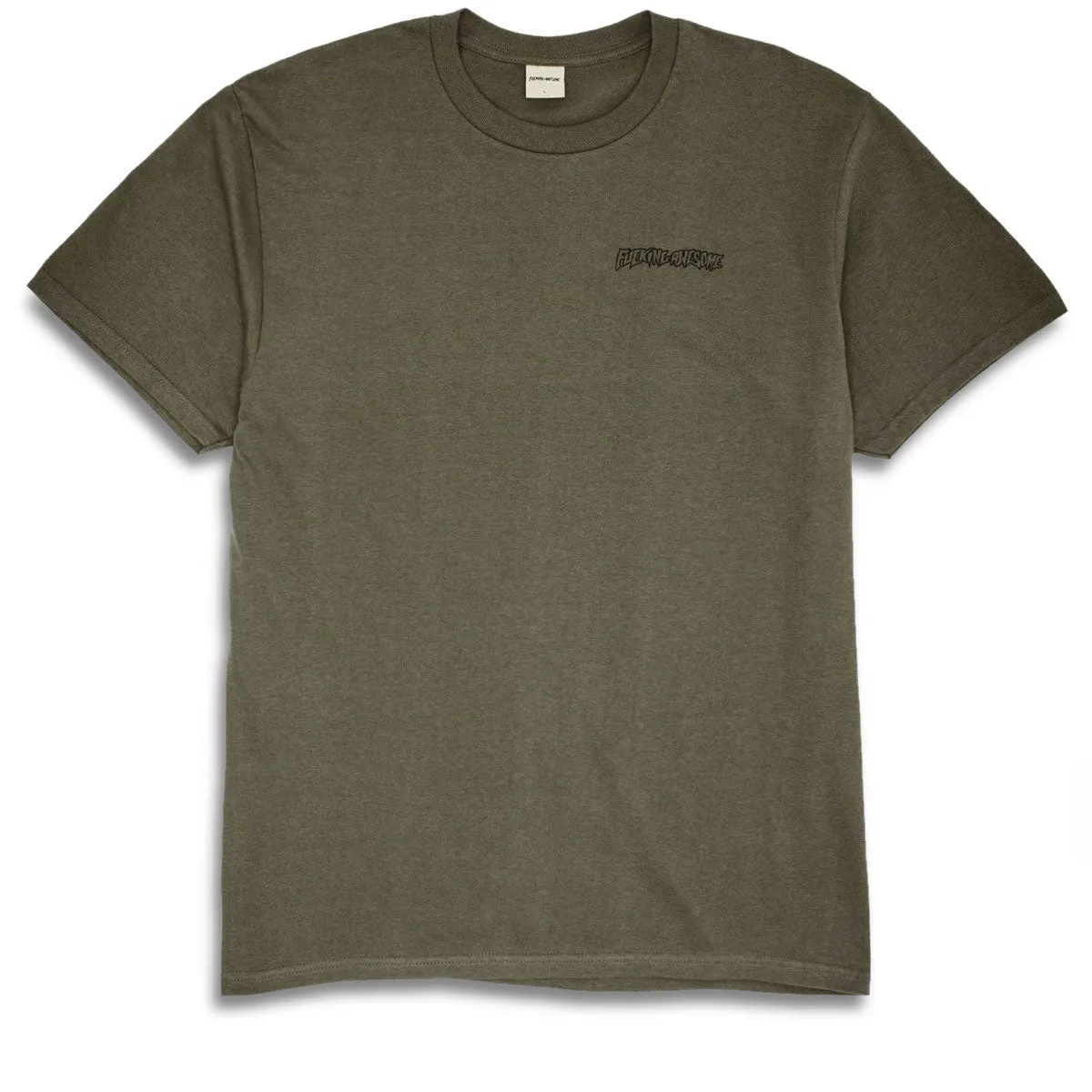 Fucking Awesome A Broken System T-Shirt - Olive