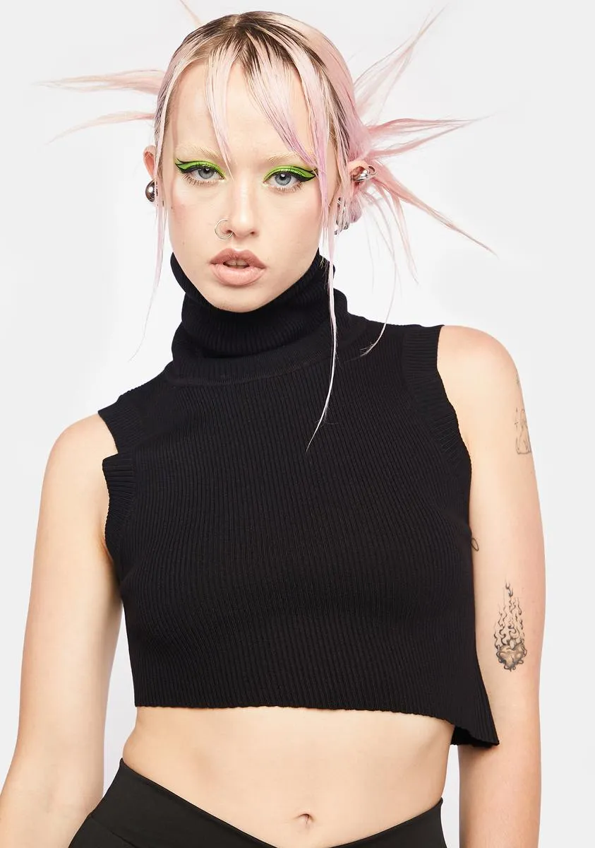 Future Daze Turtleneck Crop Tank