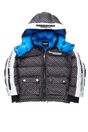 Girls Bryony Black Heavy Puffer Jacket