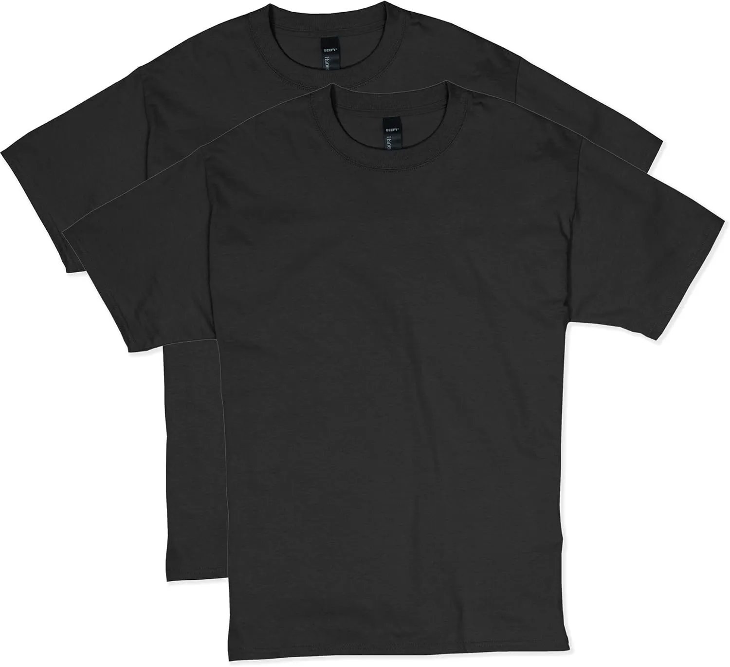Hanes Men's Beefy-t T-Shirt, Heavyweight Cotton Tee, 1 Or 2 Pack, Big & Tall
