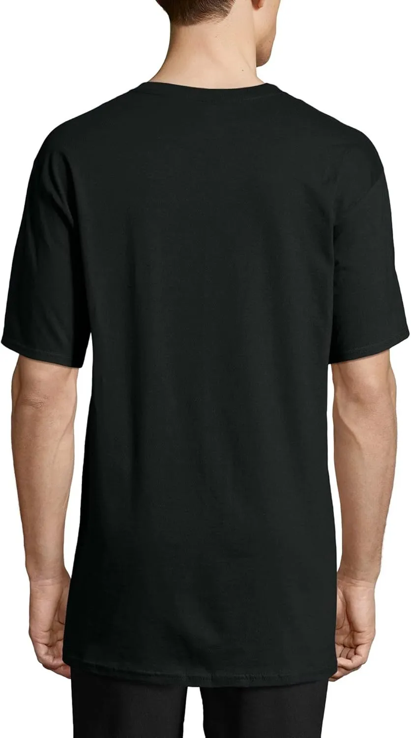 Hanes Men's Beefy-t T-Shirt, Heavyweight Cotton Tee, 1 Or 2 Pack, Big & Tall