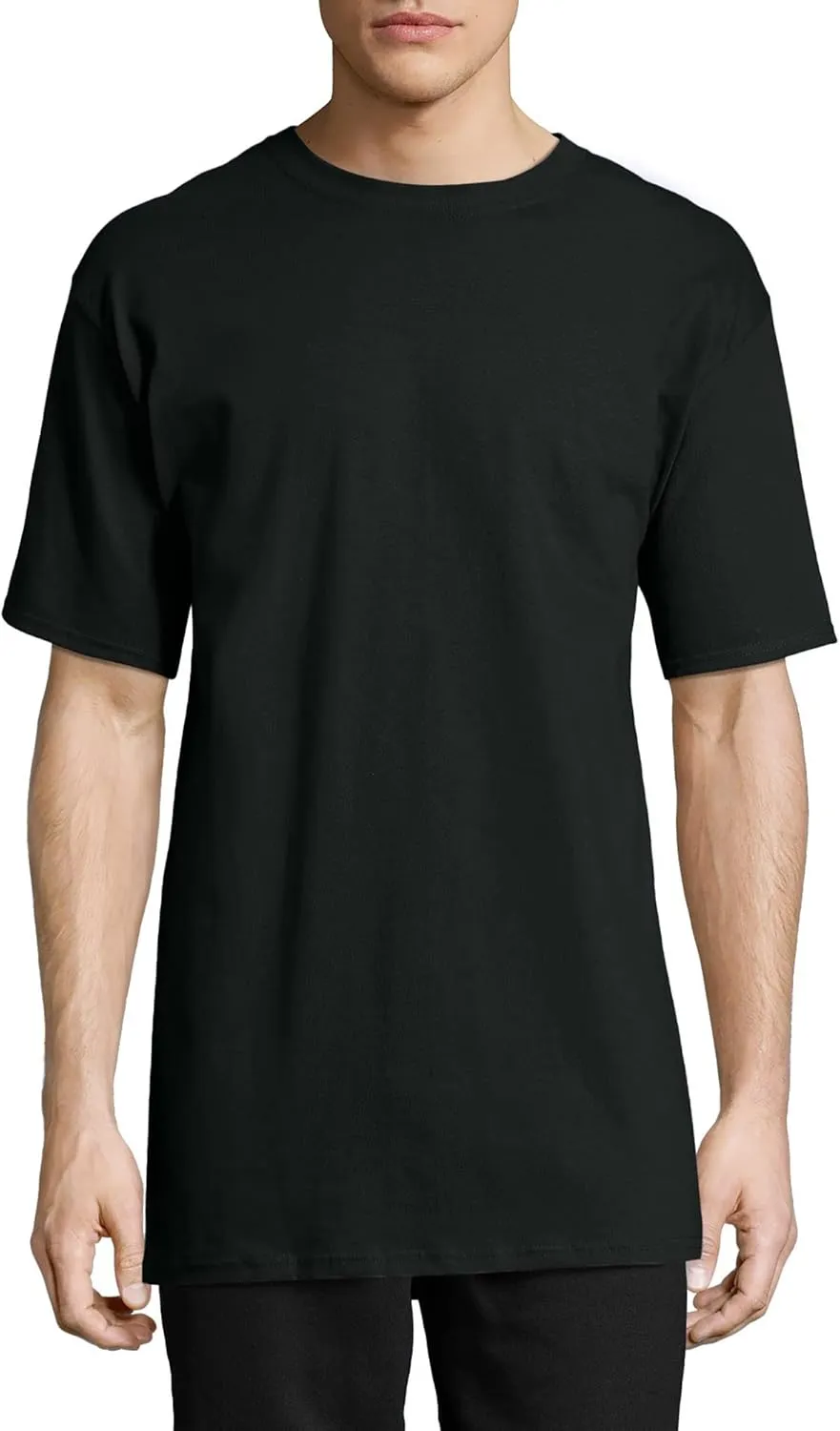 Hanes Men's Beefy-t T-Shirt, Heavyweight Cotton Tee, 1 Or 2 Pack, Big & Tall