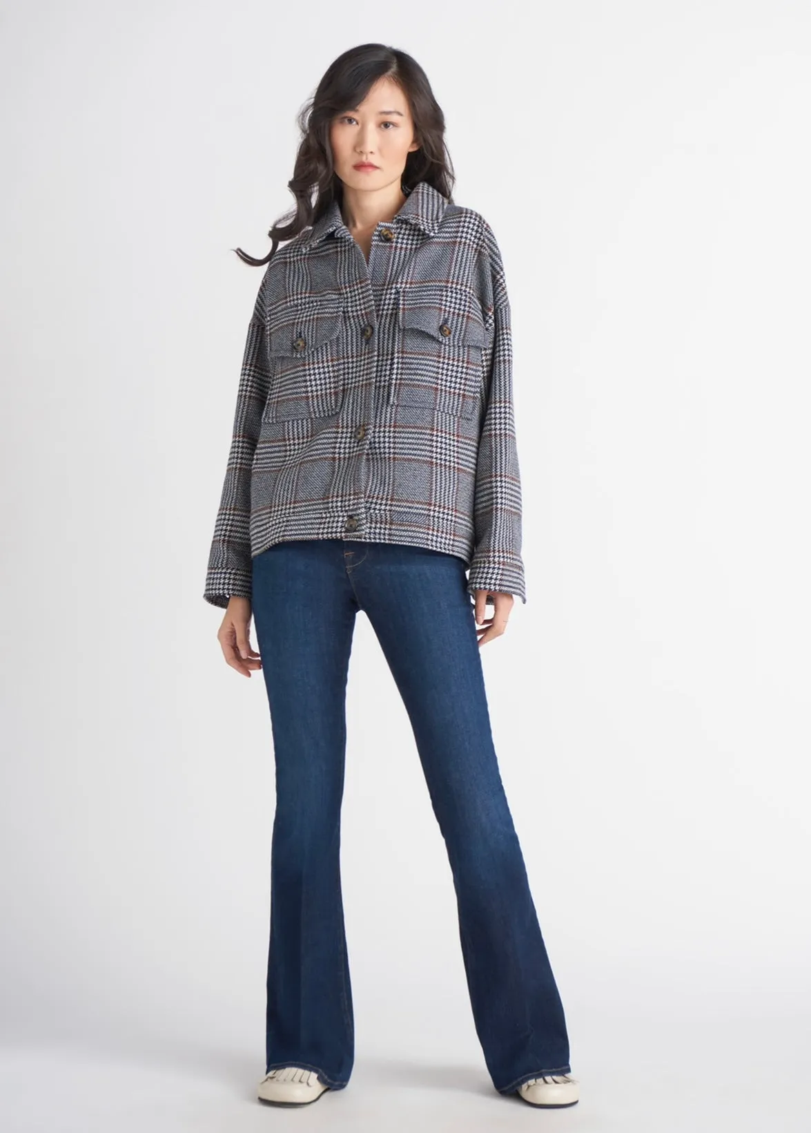 High Rise Flare Jeans