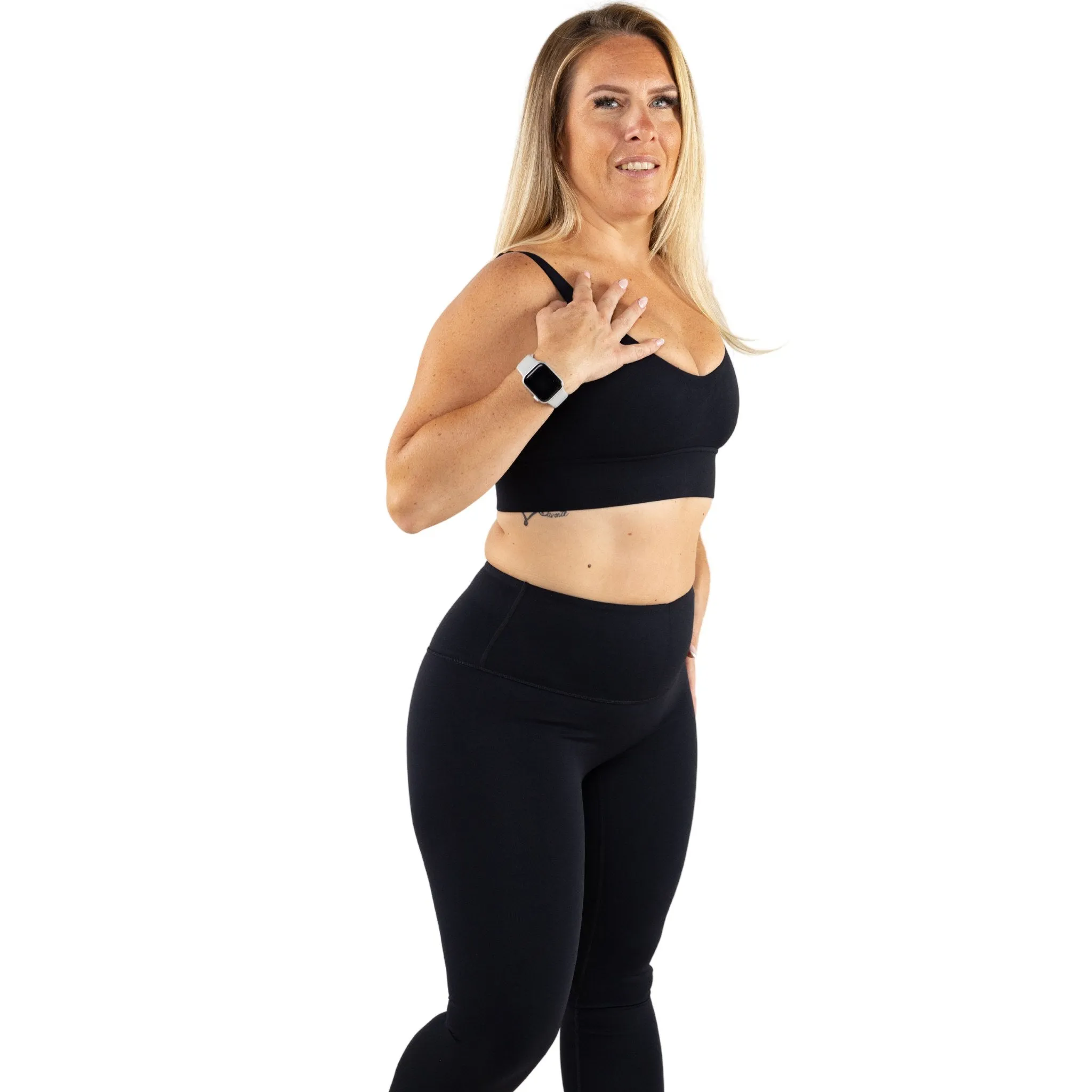 HIGH WAIST SEAMLESS  LEGGINGS - EMBER