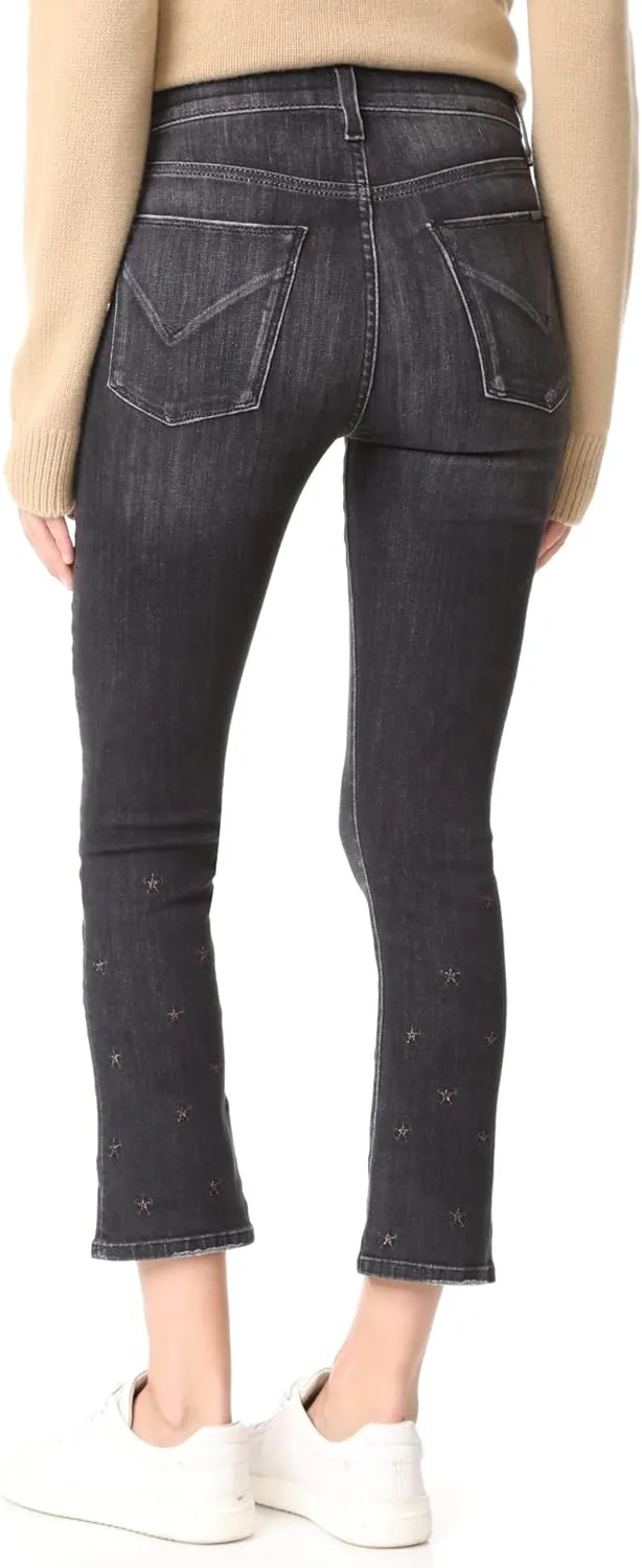 HUDSON Women's Harper High Rise Crop Baby Kick Flare