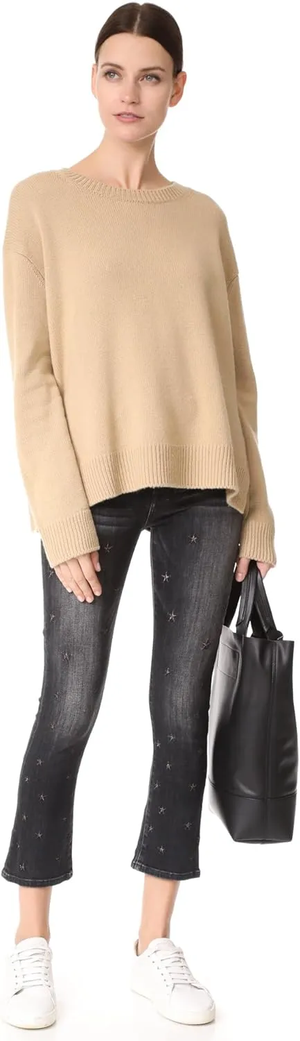 HUDSON Women's Harper High Rise Crop Baby Kick Flare