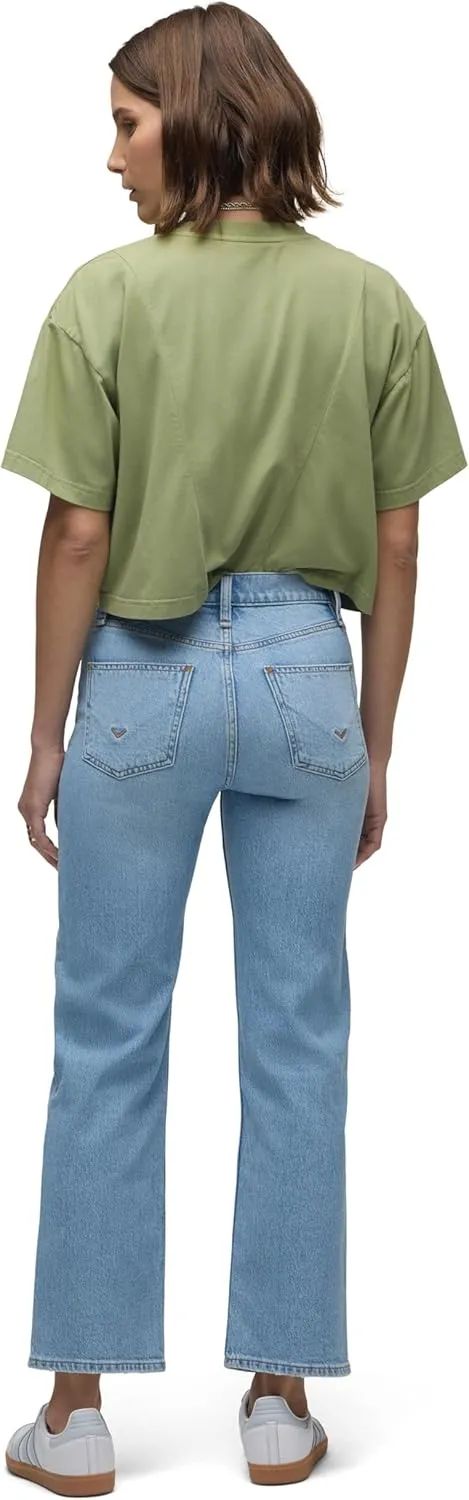 HUDSON Women's Remi High-Rise Straight Leg Ankle Jean