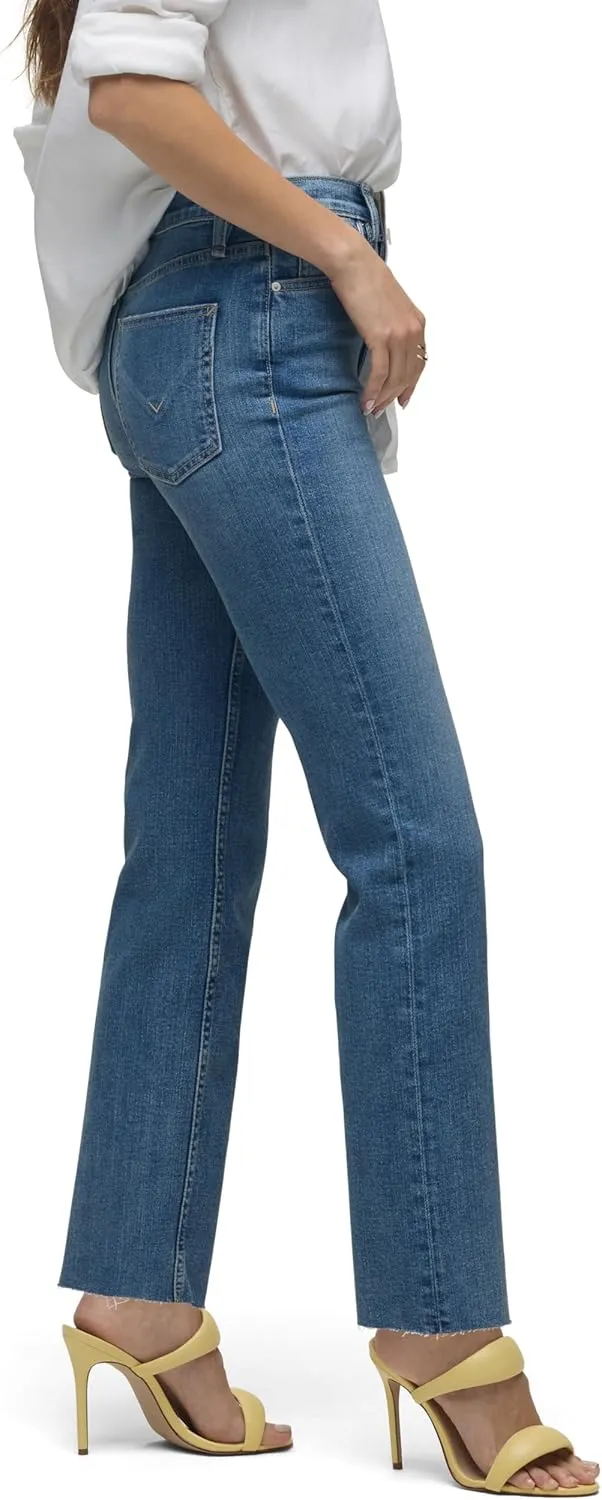 HUDSON Women's Remi High-Rise Straight Leg Ankle Jean