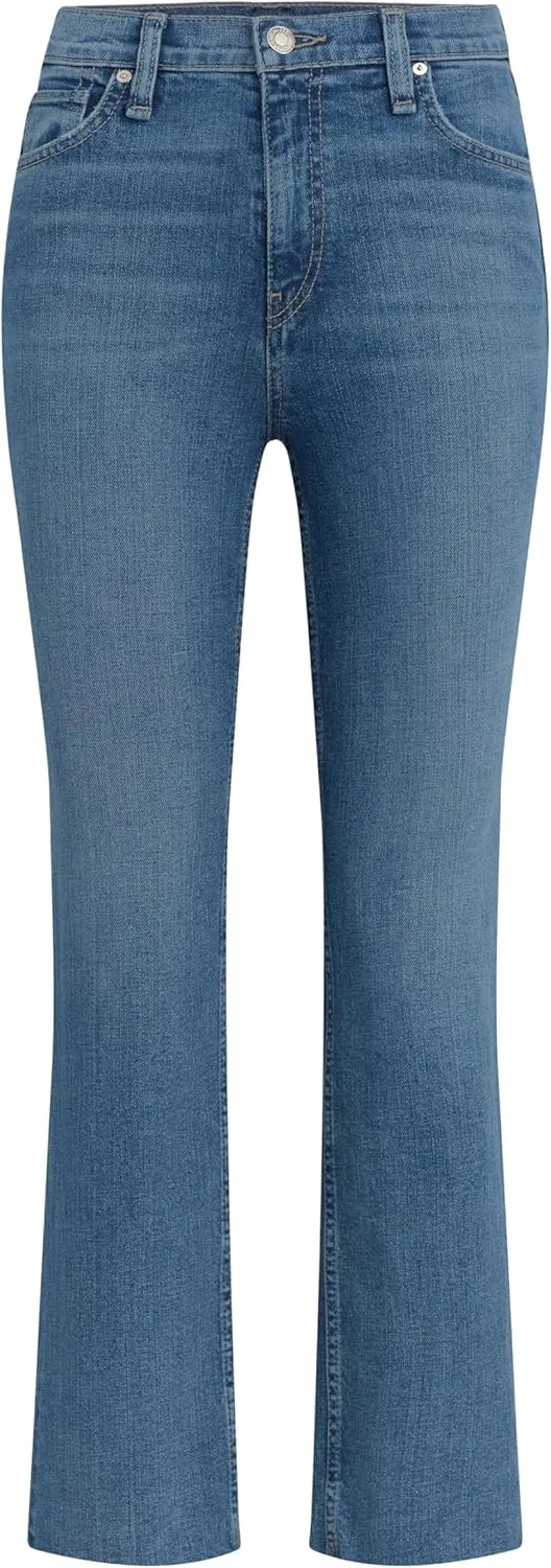 HUDSON Women's Remi High-Rise Straight Leg Ankle Jean