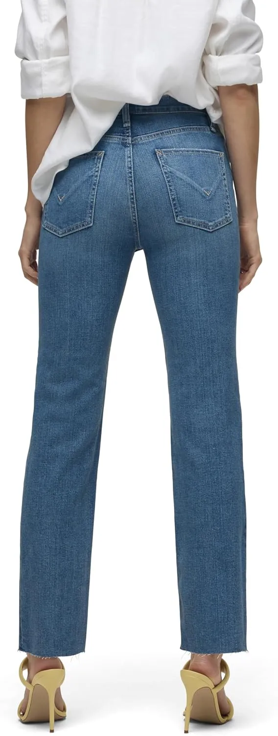 HUDSON Women's Remi High-Rise Straight Leg Ankle Jean