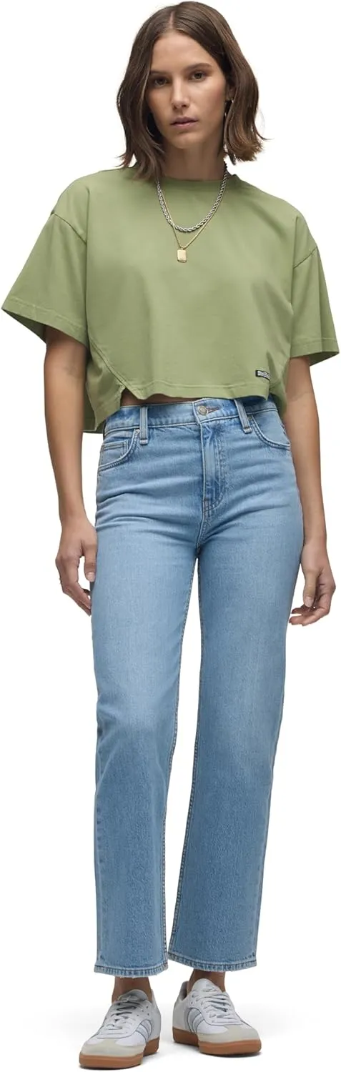 HUDSON Women's Remi High-Rise Straight Leg Ankle Jean