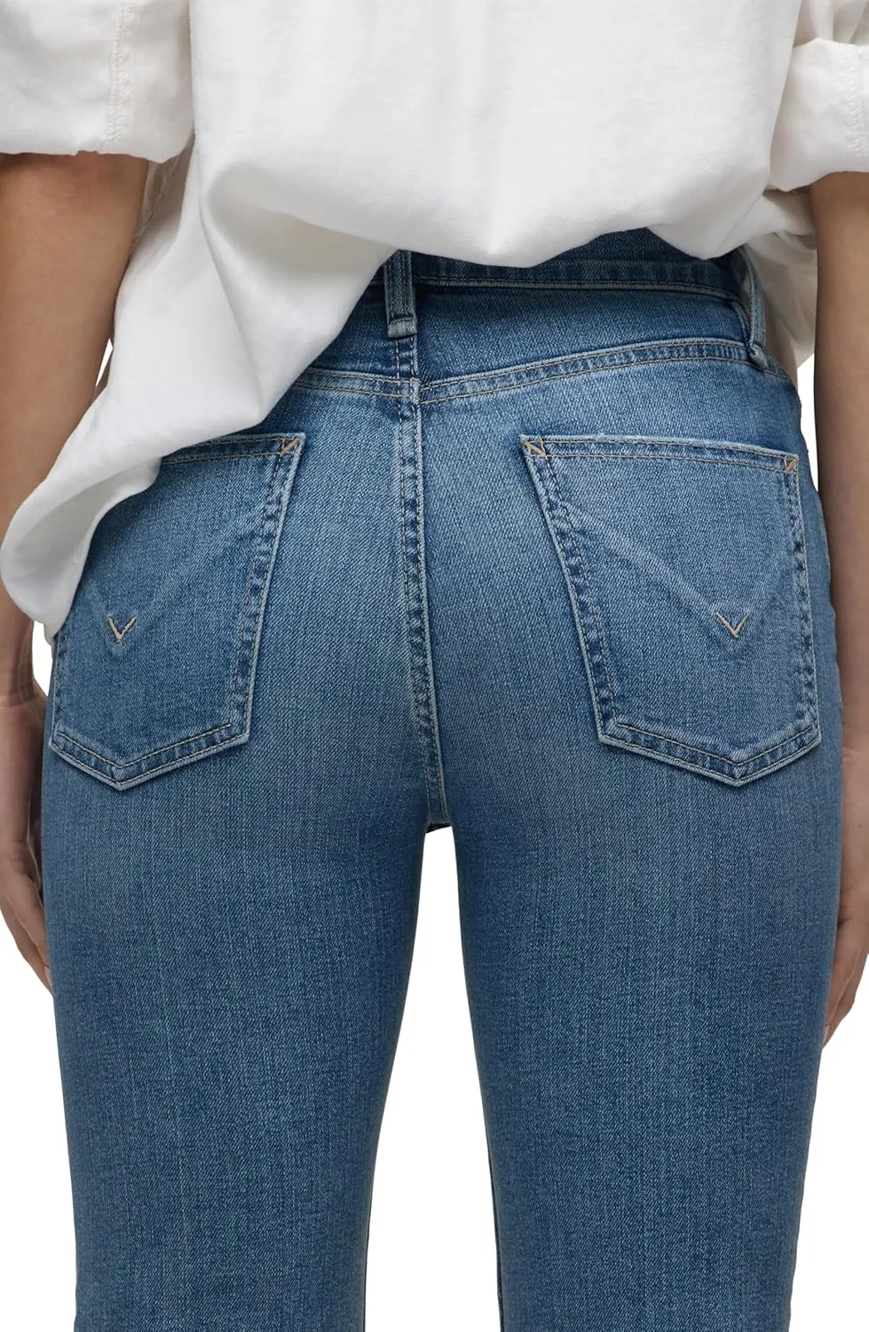 HUDSON Women's Remi High-Rise Straight Leg Ankle Jean