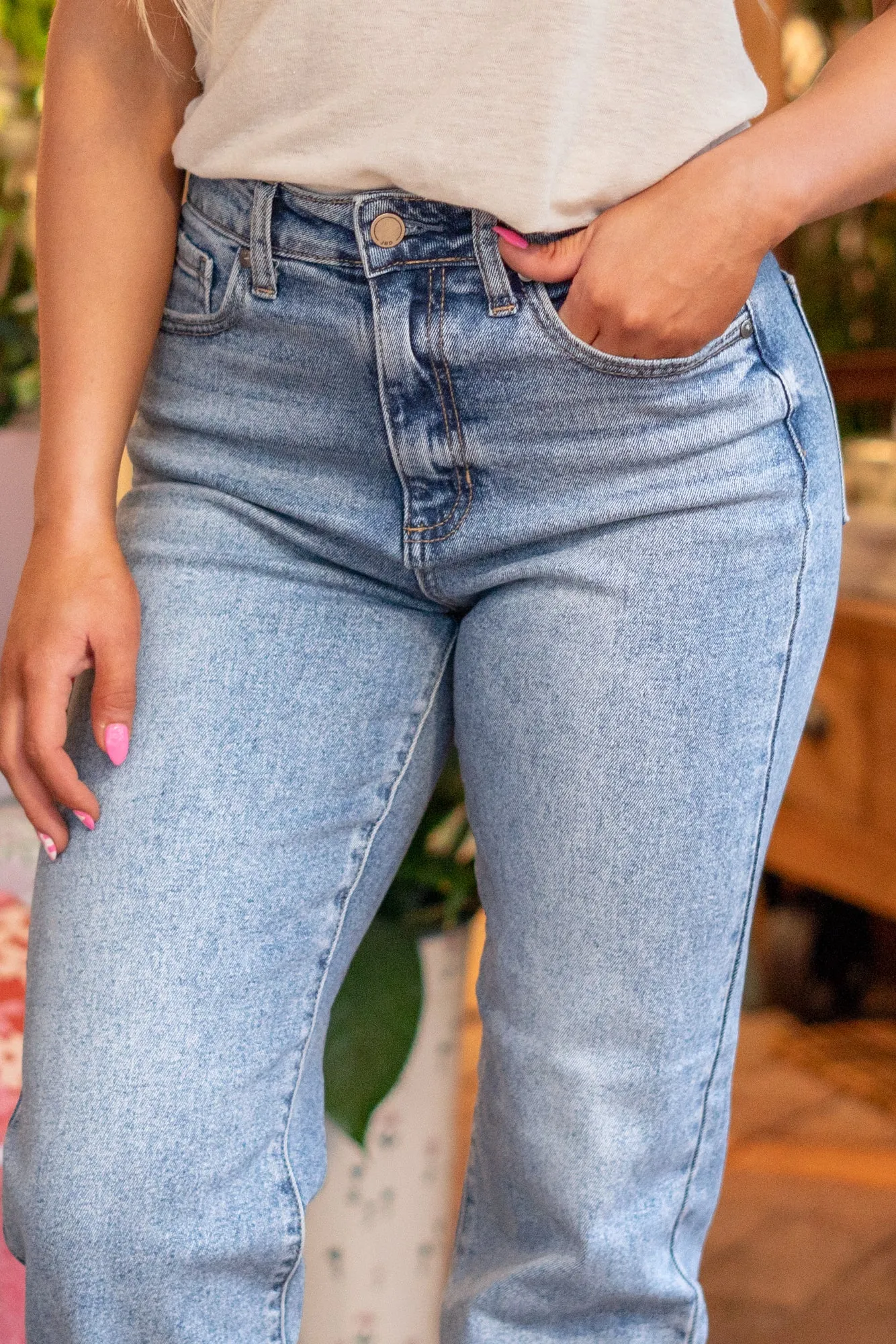Jolene High Rise Straight Leg