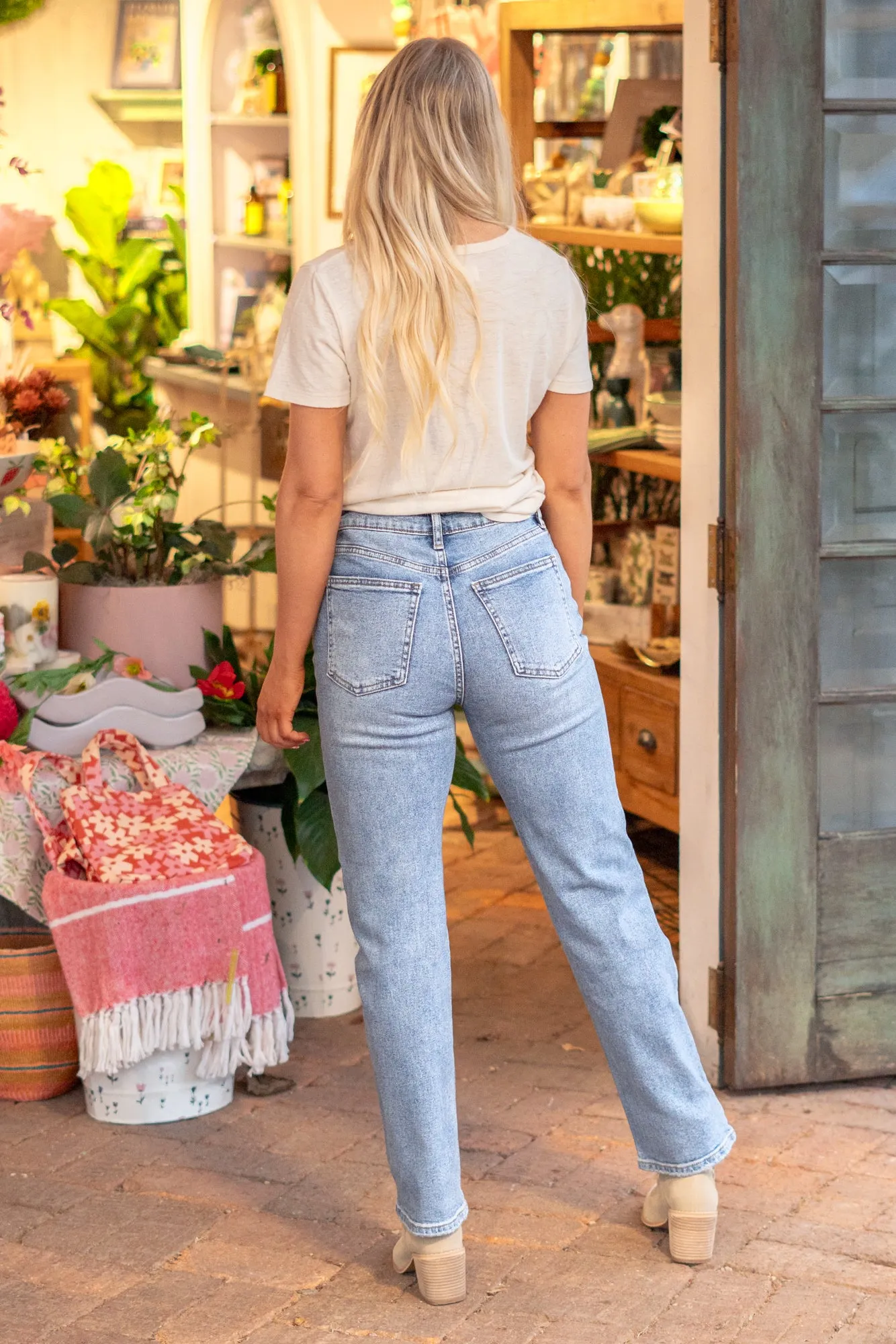 Jolene High Rise Straight Leg