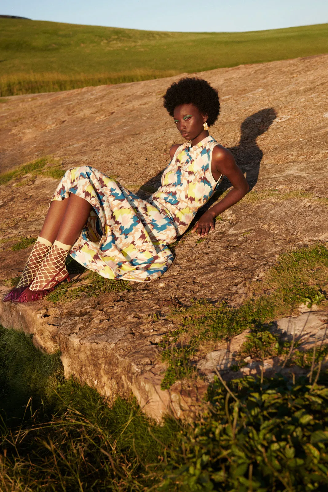 Kalena Dress - Citrus Blossom