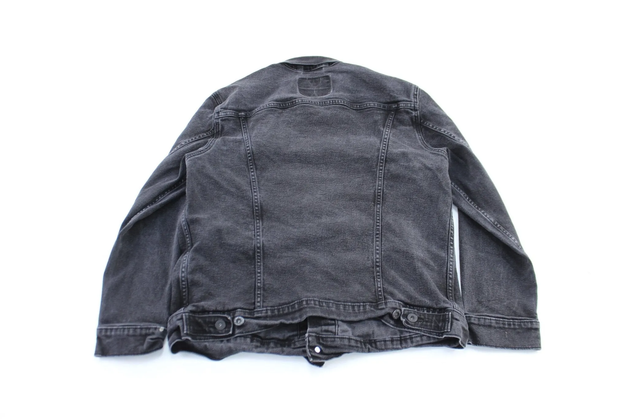 Levi's Black Wash Button Fly Denim Jacket