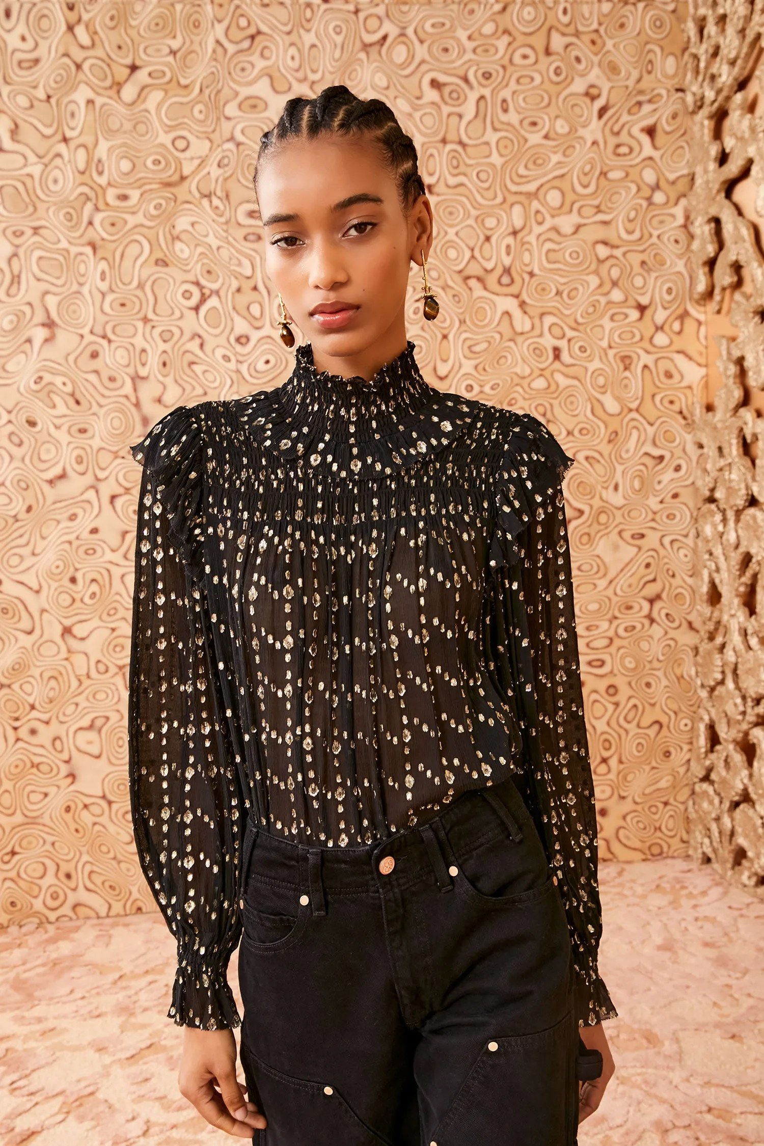 Mila Blouse - Cosmos