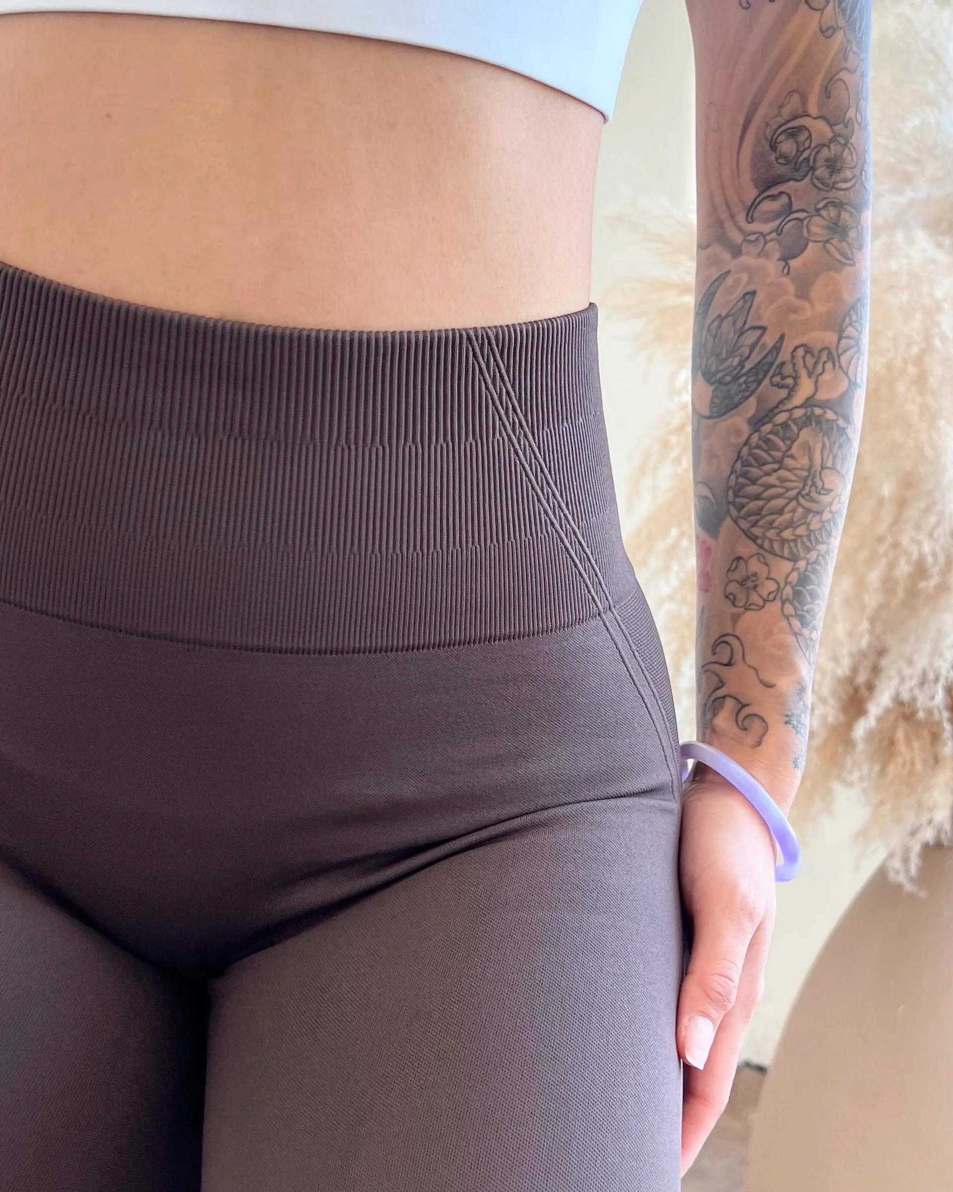 Nova Seamless Leggings (Espresso)