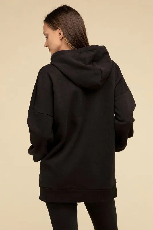 Oversized Longline Hoodie