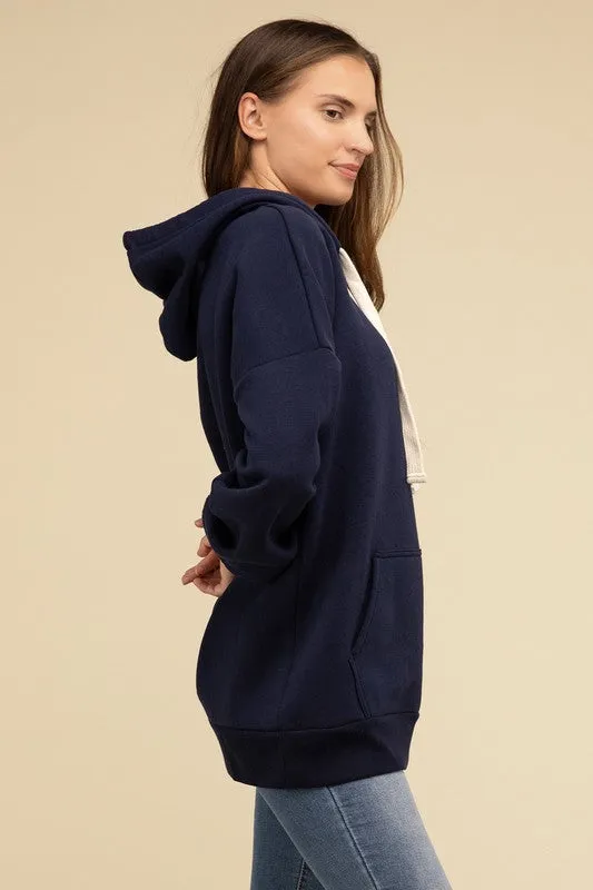 Oversized Longline Hoodie