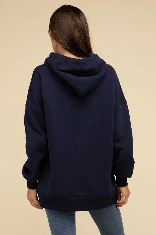 Oversized Longline Hoodie