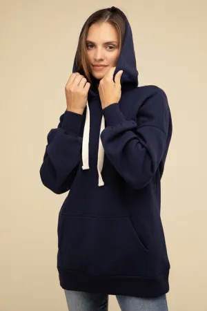 Oversized Longline Hoodie