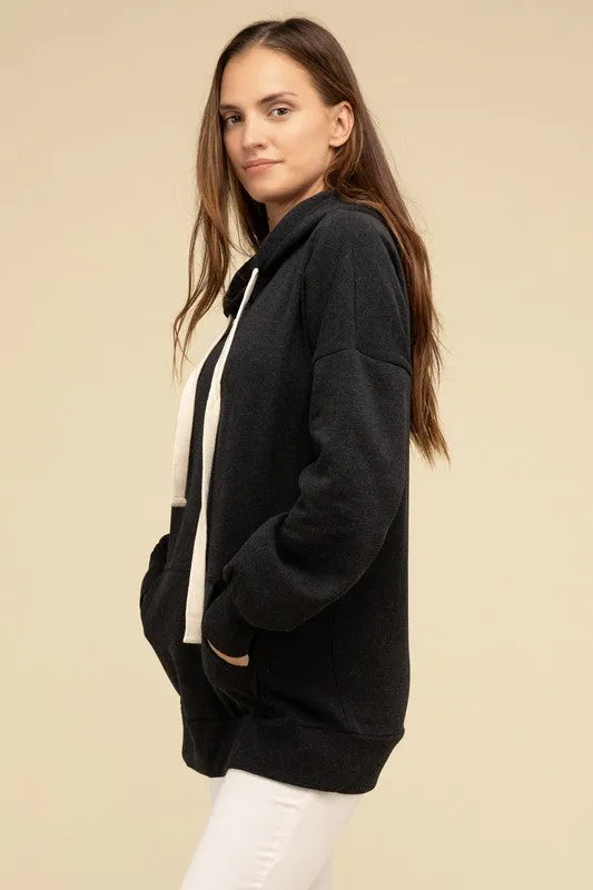 Oversized Longline Hoodie