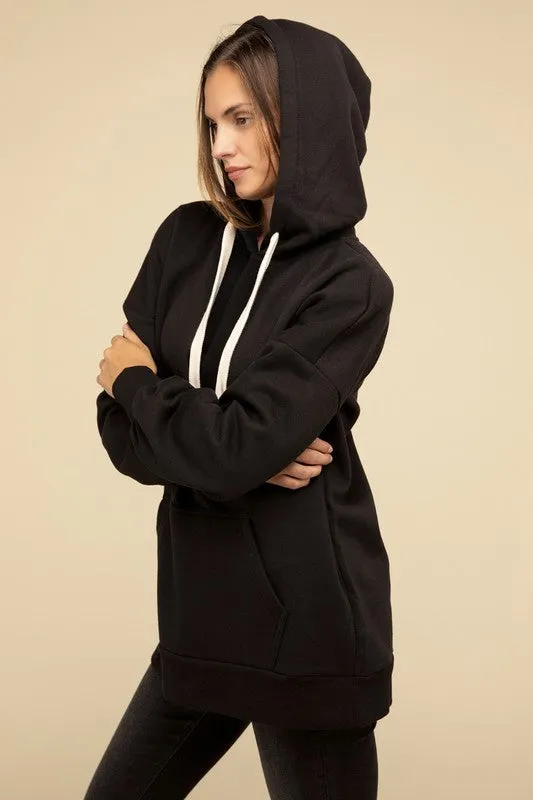 Oversized Longline Hoodie