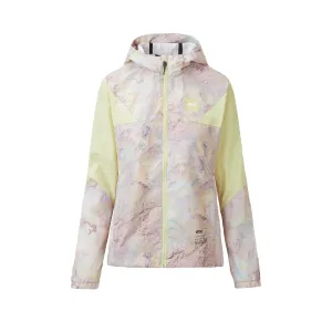 Picture Scale Printed Jacket Geology Cream