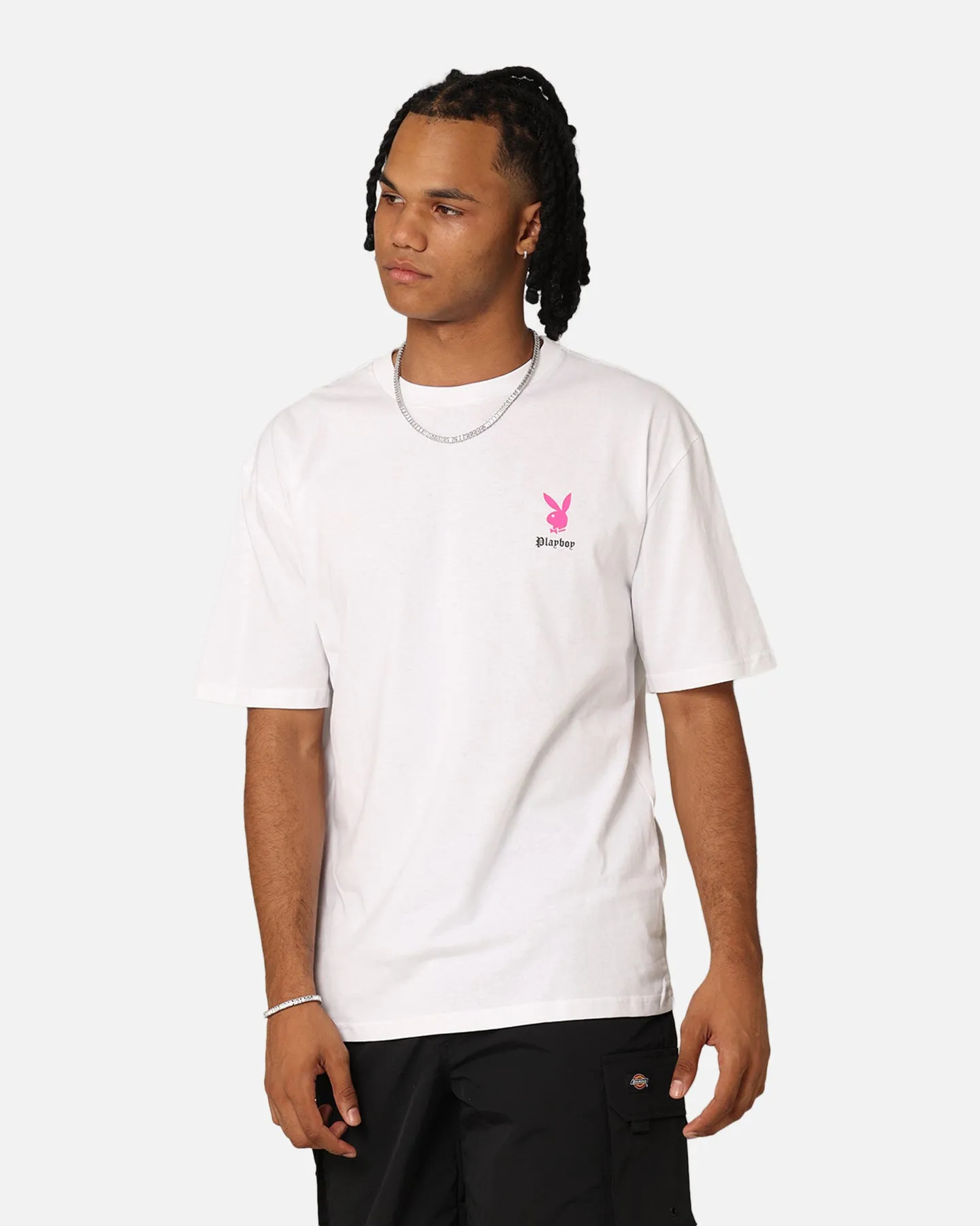 Playboy Gothic T-Shirt White