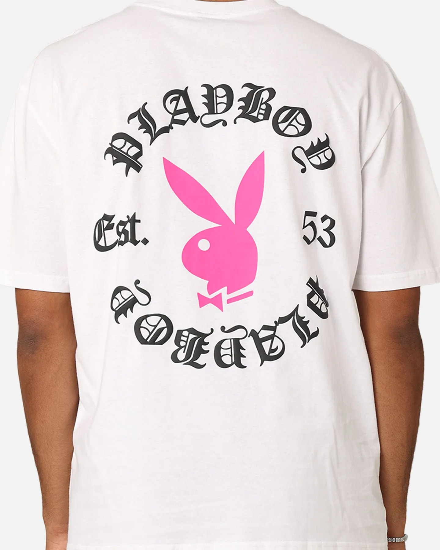 Playboy Gothic T-Shirt White