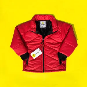 Red Full Sleeves Puffer Jacket V2