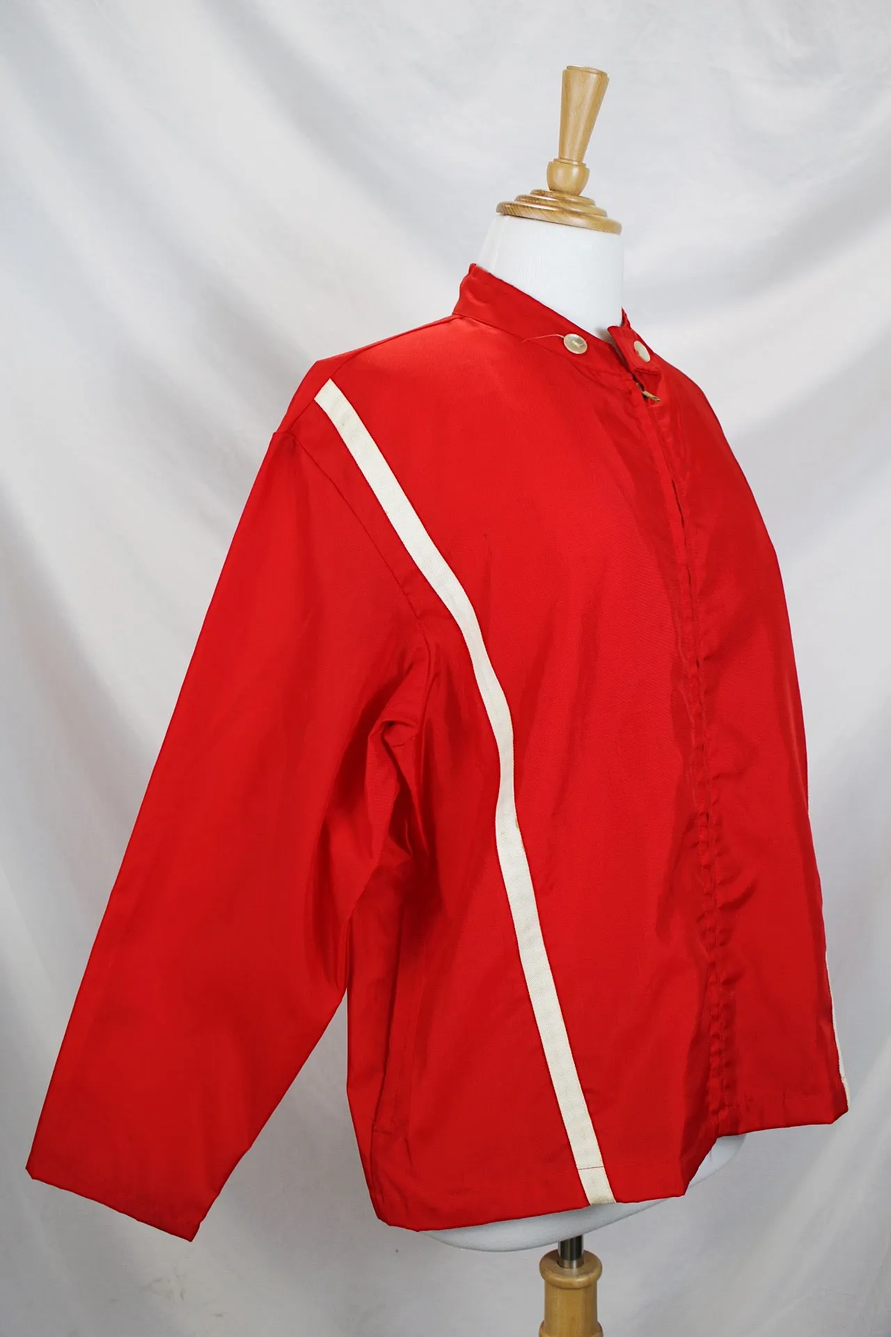 Red Lightweight Windbreaker
