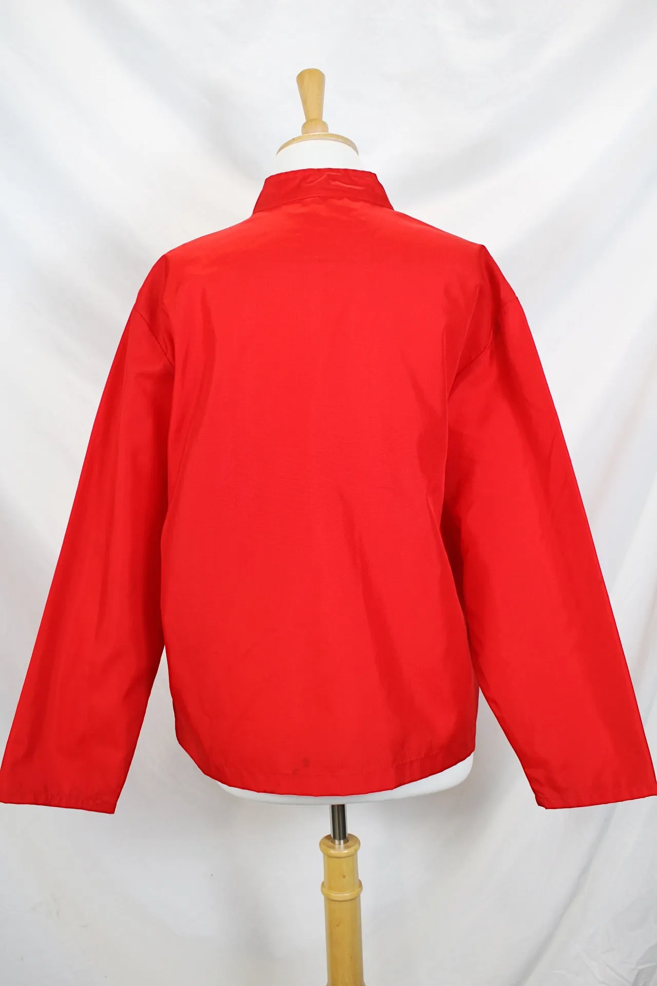 Red Lightweight Windbreaker
