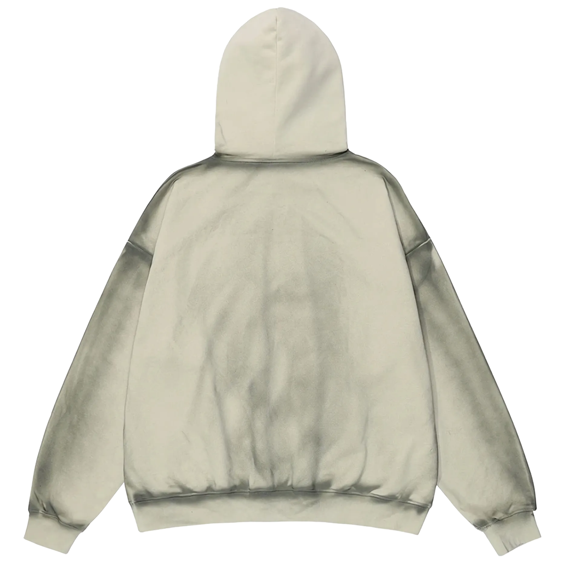 'Reflection' Shadow Script Oversized Cotton Hoodie